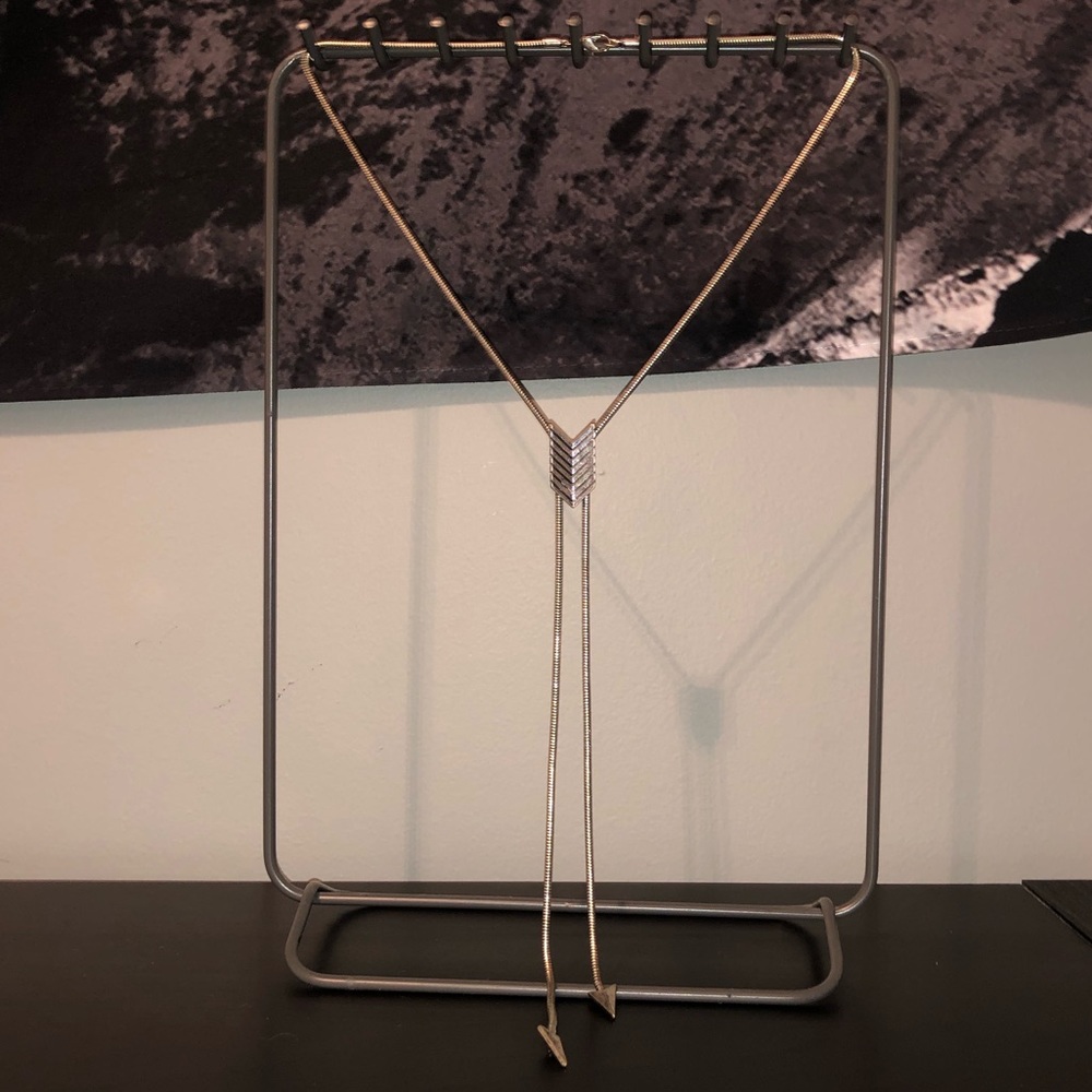 adjustable arrow necklace
